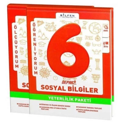 Bilfen 6. Sınıf Sosyal Bilgiler Yeterlilik Paketi ürün görseli 1