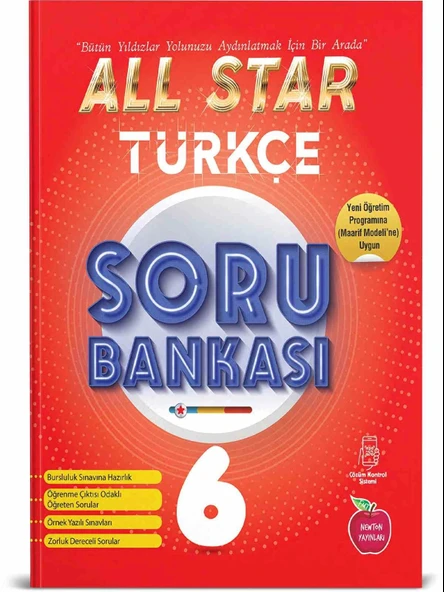Newton 6.Sınıf All Star Türkçe Soru Bankası Yeni ürün görseli 1