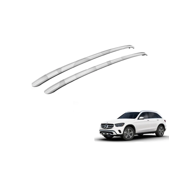 Mercedes Benz Uyumlu Glc Coupe Tavan Çıtası Sport Gri 2015+ ürün görseli 1
