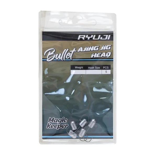 Ryuji Bullet Ajing JigHead İğne  1,5 Gr NO:10 ürün görseli 1
