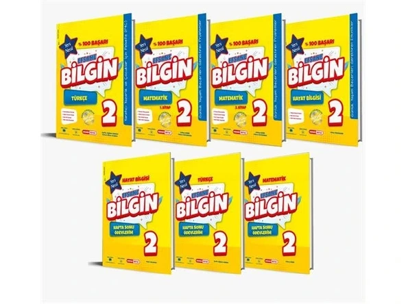 Kırmızı Beyaz Yayınları 2. Sınıf Efsane Bilgin Set Yeni ürün görseli 1