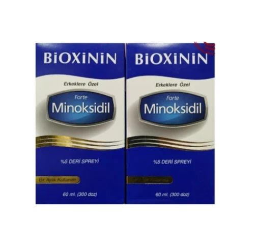 BİOXCİN Bioxinin Forte %5 Deri Spreyi 2 Adet Minoxidil ürün görseli 1