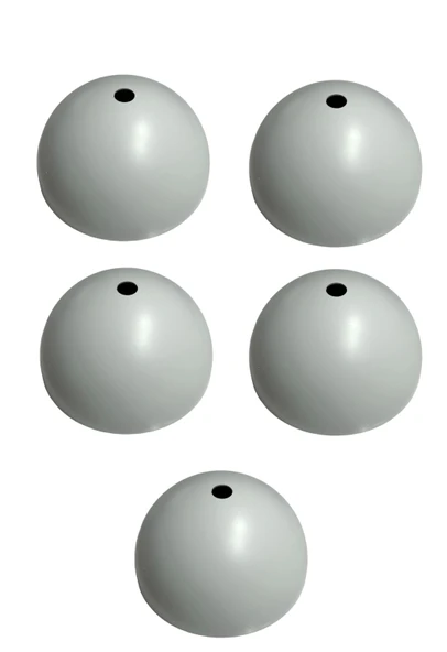 Tavan Rozansı (Sarkıt Avize ve Duy İçin) 10Cm Beyaz (5 Adet) Plastik ürün görseli 1