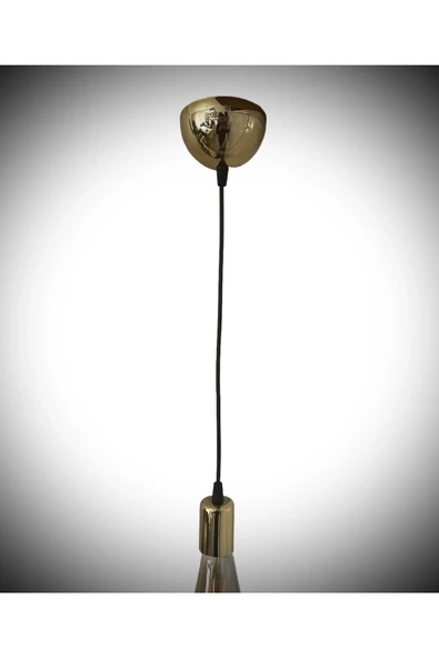 Sarkıt Lale Duy (Gold Renk) (AMPUL DAHİL DEĞİLDİR) 70cm Plastik ürün görseli 1