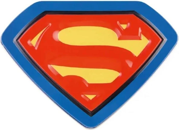 LEGO Super Heroes 212504-2 Superman metal box (Logo Shaped Box Version) ürün görseli 1