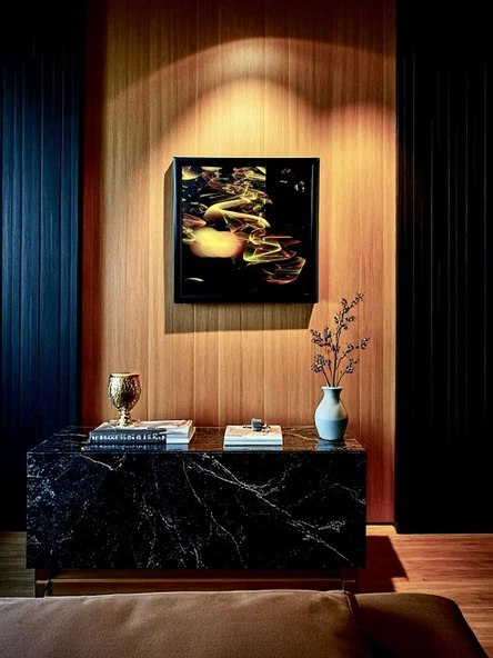 Dekoratif Soyut Tablo 40 x 40 cm CAN202 - Ev - Otel - Ofis - Hastahane - Kafe - Restoran Dekorasyonu ürün görseli 1