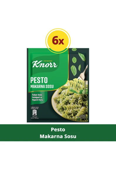 Knorr Pesto Makarna Sosu 50g x 6 Adet ürün görseli 1