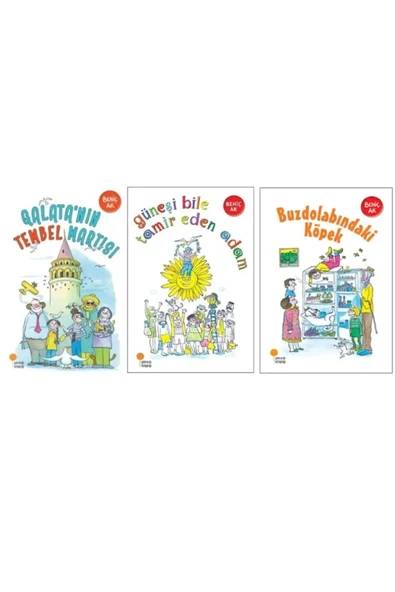 Günışığı Kitaplığı Galata'nın Tembel Martısı- Güneşi Bile Tamir Eden Adam- Buzdolabındaki Köpek -behiç Ak ürün görseli 1