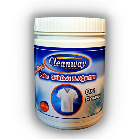 Cleanway Oksijen Bazlı Toz Çamaşır Ağartıcı & Leke Sökücü (1 Kg) ürün görseli 1