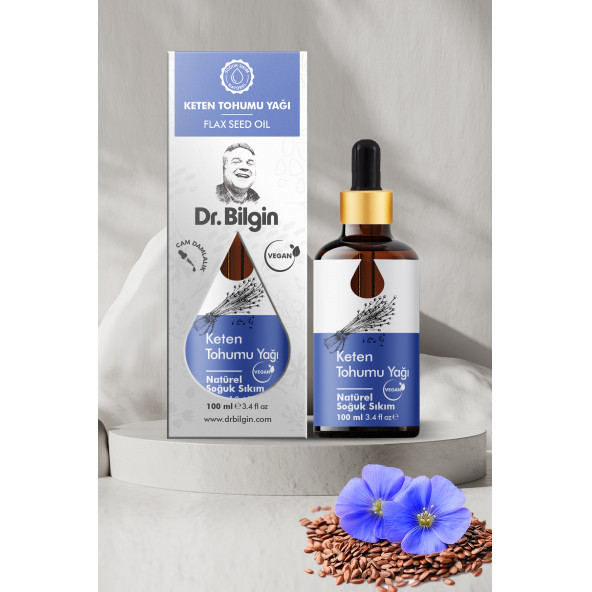 Dr. Bilgin Keten Tohumu Yağı 100 ml ürün görseli 1