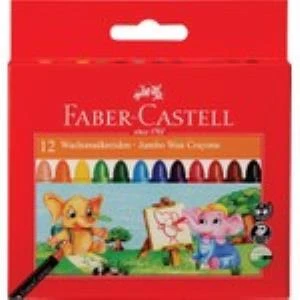 FABER CASTELL MUM BOYA 12 RENK YIKANABILIR(120040) ürün görseli 1