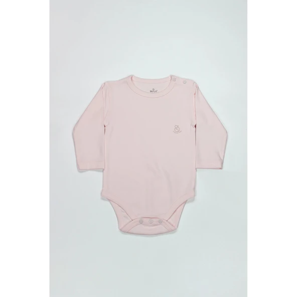 Bistyle Natural Basic Style Uzun Kol Body 17104 Pembe ürün görseli 1