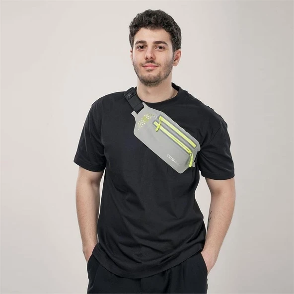 ÇÇS 17714 Bel Çantası Polyester Sport Bel Çantası Gri ürün görseli 1