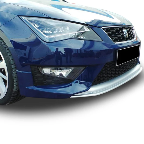 Seat Leon MK3 - 5F (2013-2016) FR Uyumlu Dynamic Ön Tampon Ek (Plastik) ürün görseli 1