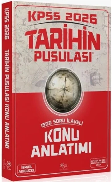 CBA Akademi 2026 KPSS Tarihin Pusulası Konu Anlatımı ürün görseli 1