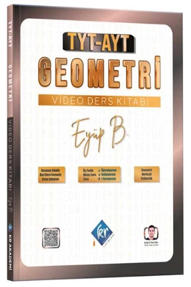 KR Akademi TYT AYT Geometri Eyüp Hoca Video Ders Kitabı ürün görseli 1