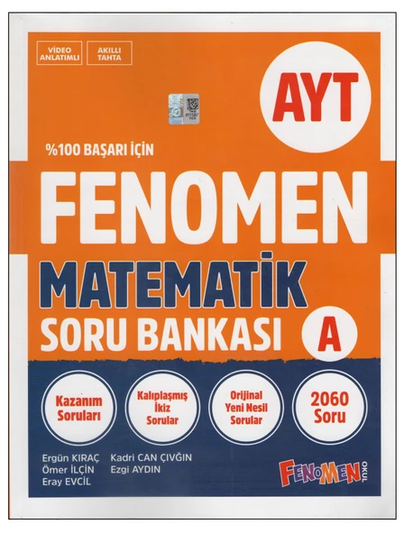 Fenomen AYT Matematik A Soru Bankası ürün görseli 1
