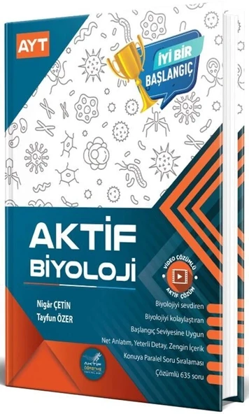 Akti̇F Yks Ayt Biyoloji 0 Dan Başlayanlara ürün görseli 1