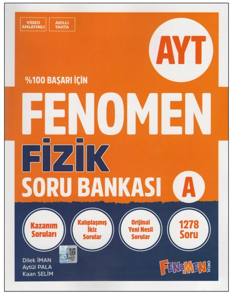 Fenomen AYT Fizik Soru Bankası ürün görseli 1