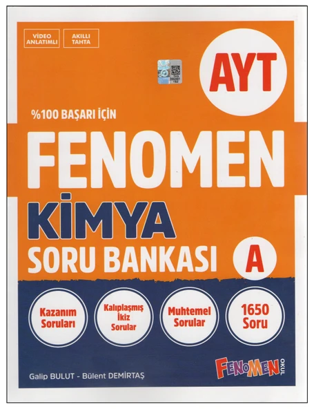 Fenomen AYT Kimya Soru Bankası ürün görseli 1