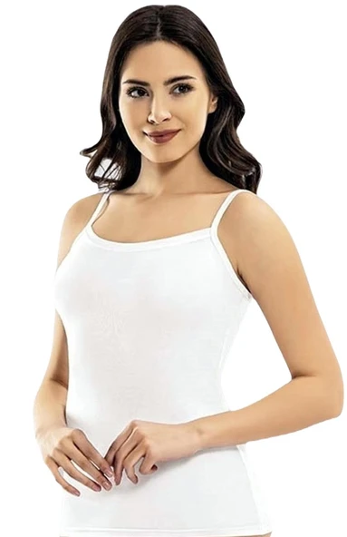 Kadın İp Askılı Atlet - Kota - 6091 - Resim 2