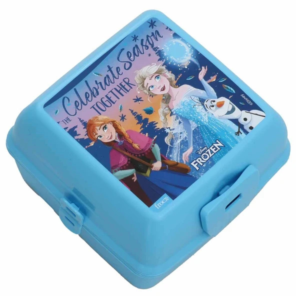 Frozen Beslenme Kabı, Frozen Elsa Açık Mavi Beslenme Kabı,  Beslenme Kutusu 43650 ürün görseli 1