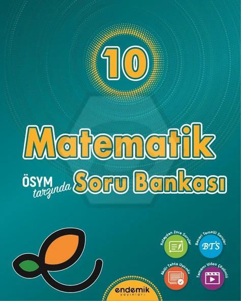 Endemik 2026 10. Sınıf Matematik Soru Bankası Güncel Müfredat ürün görseli 1