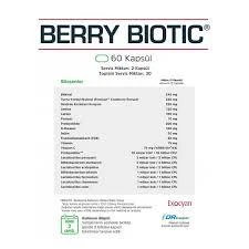 Suda Vitamin Probiotic Berry Biotic 60 Kapsül - Resim 2