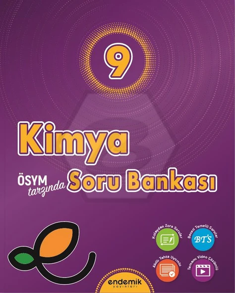 Endemik 2026 9. Sınıf Kimya Soru Bankası Güncel Müfredat ürün görseli 1