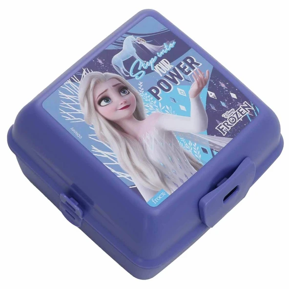 Frozen Beslenme Kabı, Frozen Elsa Açık Mavi Beslenme Kabı,  Beslenme Kutusu 42550 ürün görseli 1