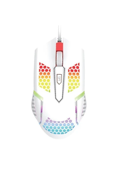 TM-15 USB RGB Aydınlatmalı Kablolu Gaming Oyuncu Mouse ürün görseli 1
