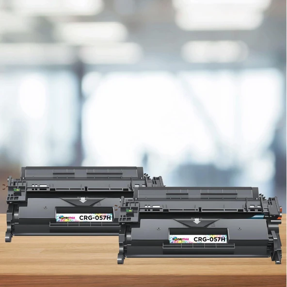 Canon LBP-236dw - CRG-057 Muadil Toner 2'li Paket Çipli ürün görseli 1