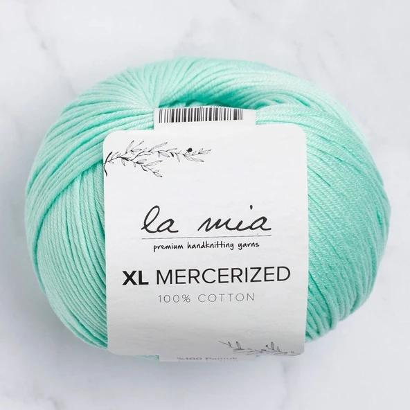 La Mia XL Mercerized Su Yeşili El Örgü İpi - 137 - 33767 ürün görseli 1
