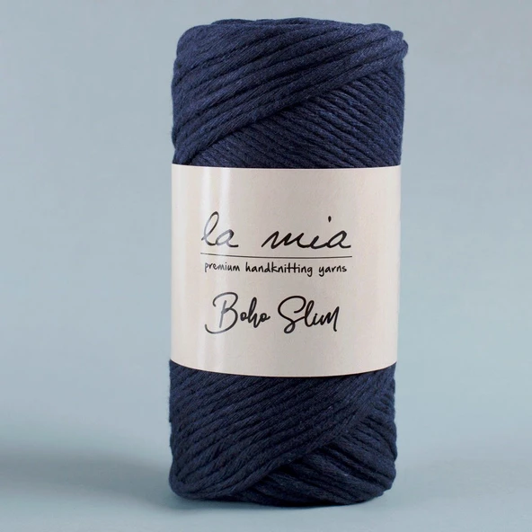 La Mia Boho Slim Lacivert El Örgü İpi -L023 - 34202 ürün görseli 1