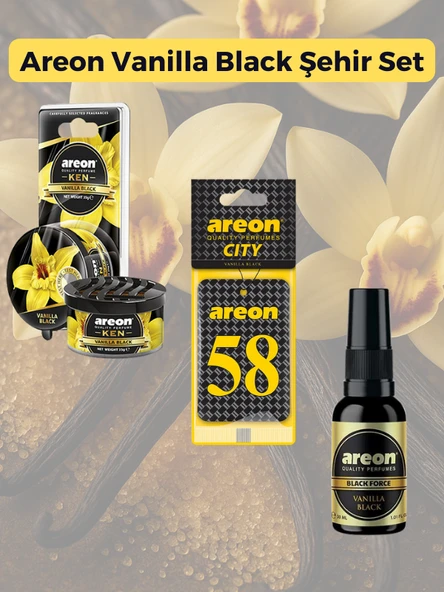 Areon Vanilla Black Şehir Set-58 ürün görseli 1