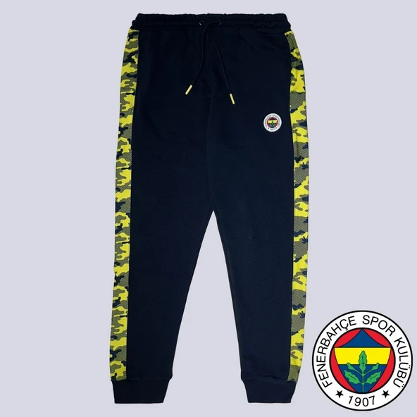 Fenerbahçe S.K. 25/26 Sezon Tribün Kamuflaj Detaylı Erkek Eşofman Altı ürün görseli 1
