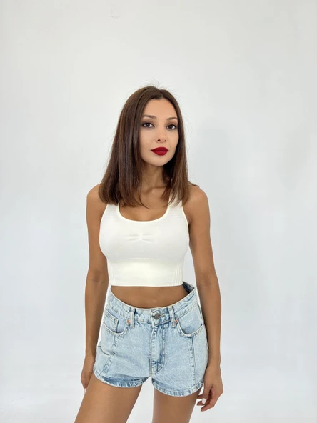 15536 TEK KAT BRA-EKRU - Resim 2