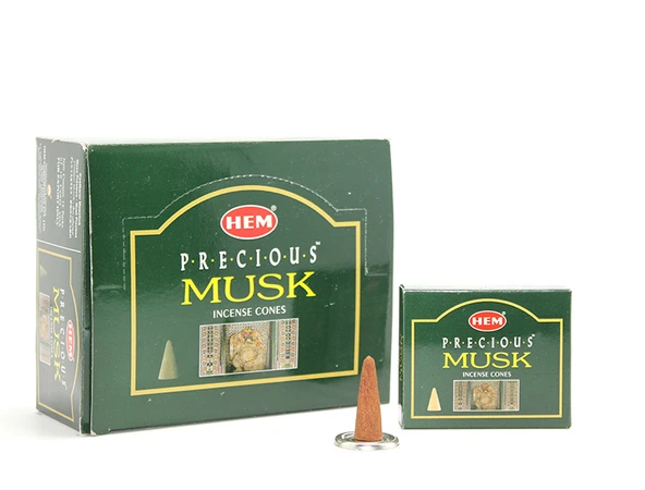 Precious Musk Aromalı Konik Tütsü ürün görseli 1