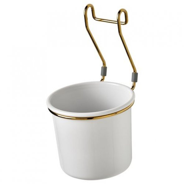 Çatal Kaşıklık Bıçaklık IKEA 14x16 cm Beyaz-Gold Renk Asılabilir ürün görseli 1