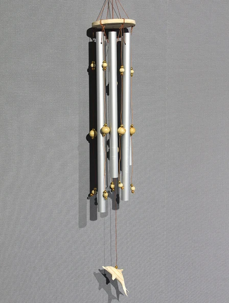 Boncuklu Metal Rüzgar Çanı Model 2 ürün görseli 1