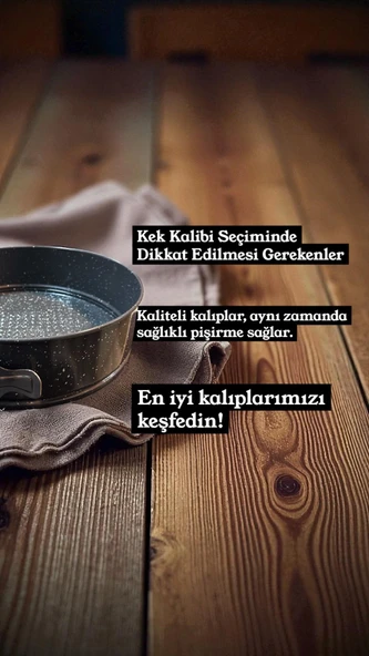 Yuvarlak kelepçeli kek kalıbı 23,5 cm. ürün görseli 1