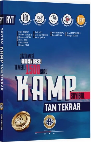 AYT Sayısal Tam Tekrar Kamp Bilgi Sarmal ürün görseli 1