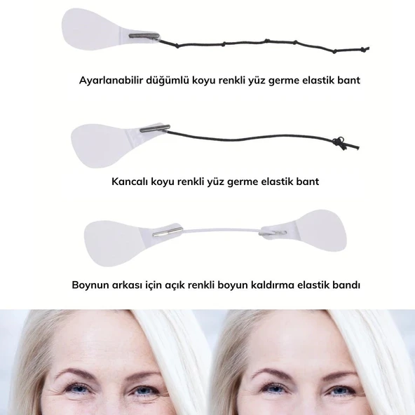 Yüz Kaş Ve Boyun Gerdirme Bant Seti ürün görseli 1