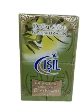 Işıl Doğal Saf Kaynaklı Katı Sabun Zeytinyağlı 4x200 G ürün görseli 1