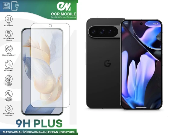 Google Pixel 9 Pro XL ile Uyumlu Ekran Koruyucu MAT Parmak İzi Bırakmayan Esnek Nano Kırılmayan ürün görseli 1
