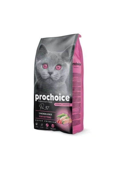 PROCHOİSE Pro Choice Pro 37 Kitten Tavuklu Yavru Kedi Maması 15 Kg ürün görseli 1