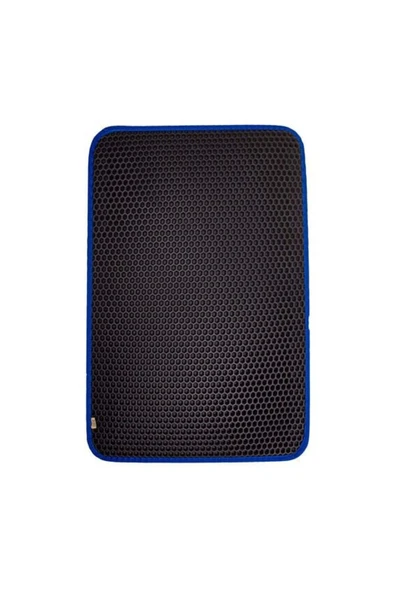 cattie Altıgen Model Kum Toplayıcı Fonksiyonel Kedi Paspası Large Mavi 50x75 Cm ürün görseli 1