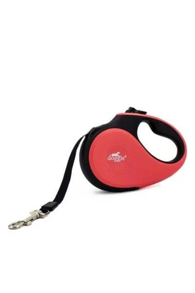 Doggie Soft Otomatik Köpek Uzatma Tasması Xsmall Pembe 12 Kg 3 Mt ürün görseli 1
