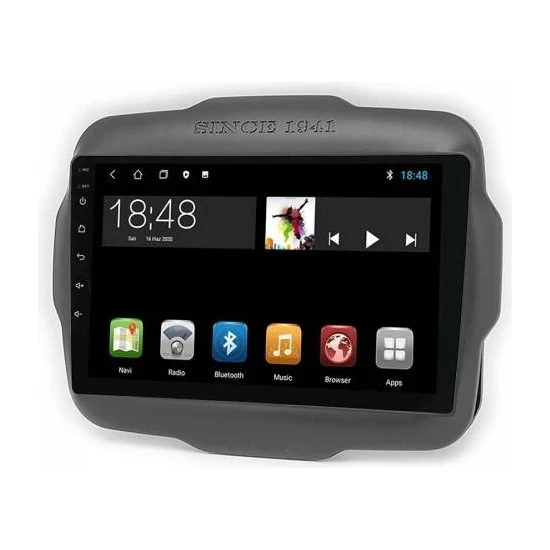 Maygo MYG-8128 Serisi Jeep Renegade 2014-2018 Model Uyumlu 8GB Ram 128GB Hafıza Qled Carplay Android Auto Destekli Multimedya Oem Navigasyonlu Teyp ürün görseli 1