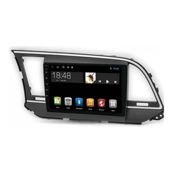 Maygo MYG-8128 Serisi Hyundai Elantra 2016-2018 Model Uyumlu 8GB Ram 128GB Hafıza Qled Carplay Android Auto Destekli Multimedya Oem Navigasyonlu Teyp ürün görseli 1